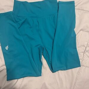 Ptula Teal High-Waisted Leggings